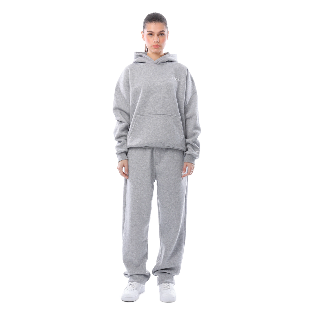 HOODIE GREY MELANGE