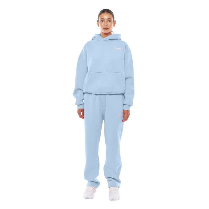 HOODIE ICE BLUE