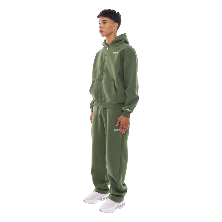 ZIP-UP BRONZE GREEN