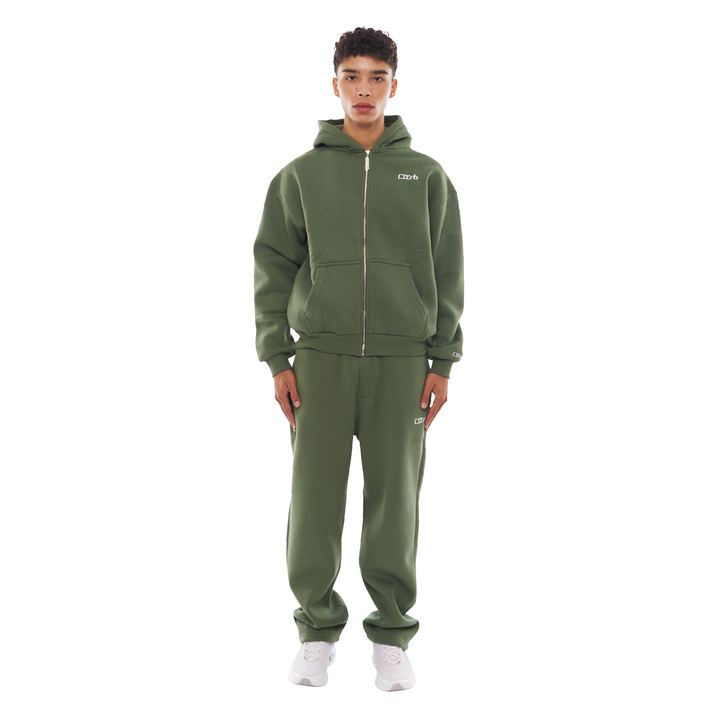 ZIP-UP BRONZE GREEN