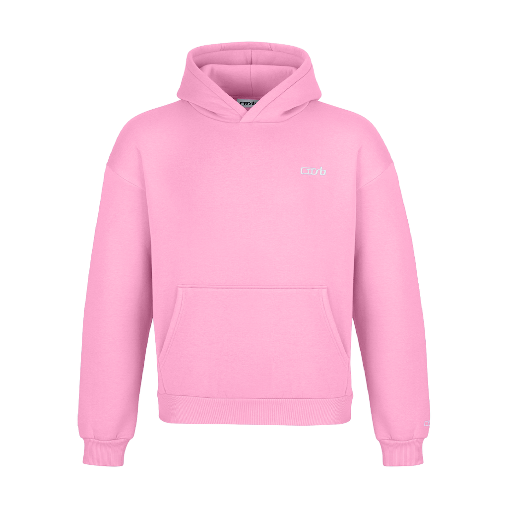 Hot pink hooded on sale sweatshirt