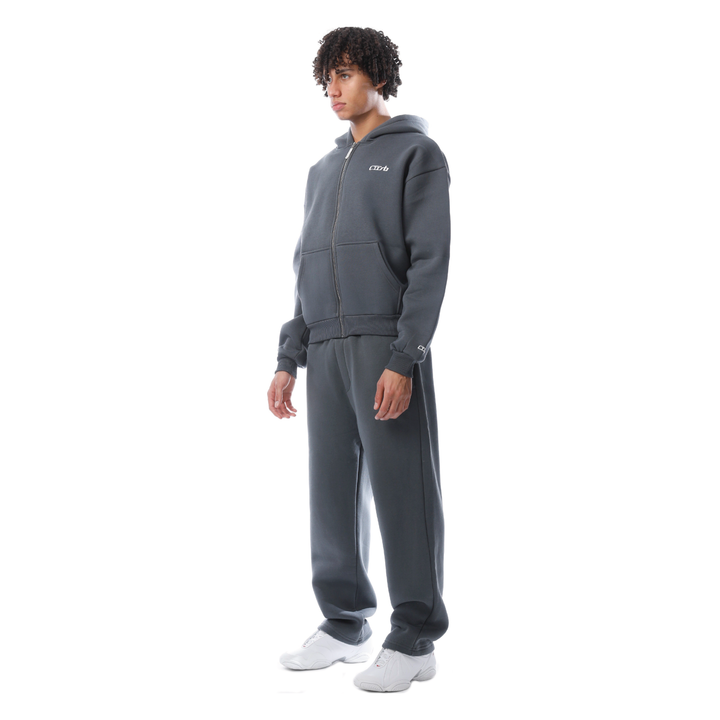 OPEN LEG JOGGER ANTHRAZIT