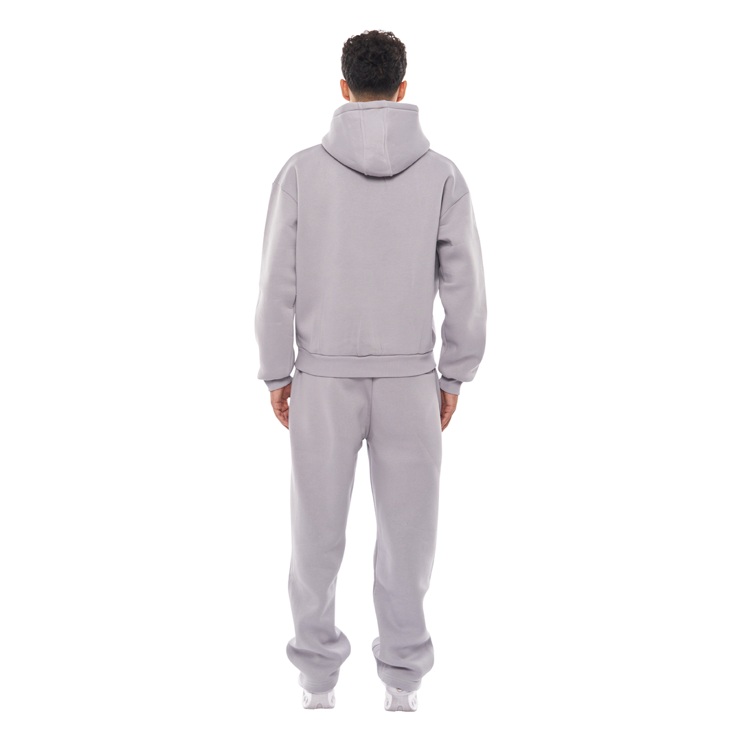 HOODIE SILVER GREY