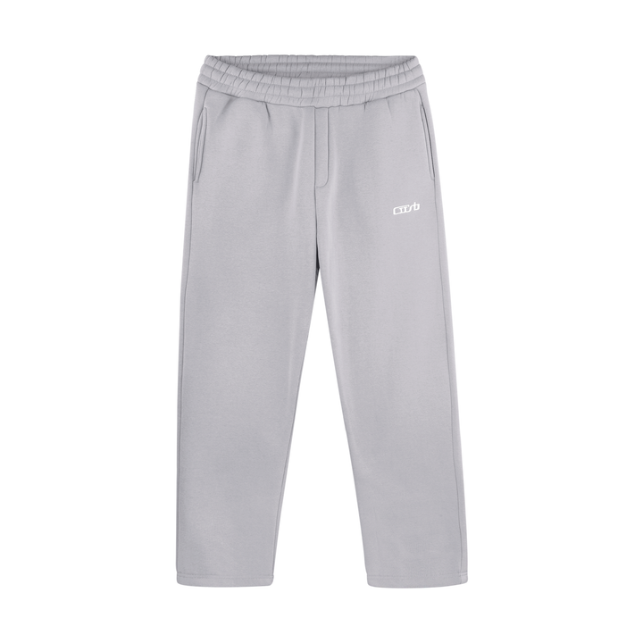 OPEN LEG JOGGER SILVER GREY