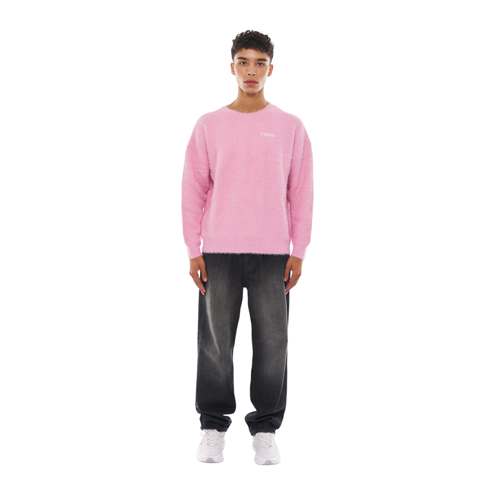 MOHAIR SWEATER PINK